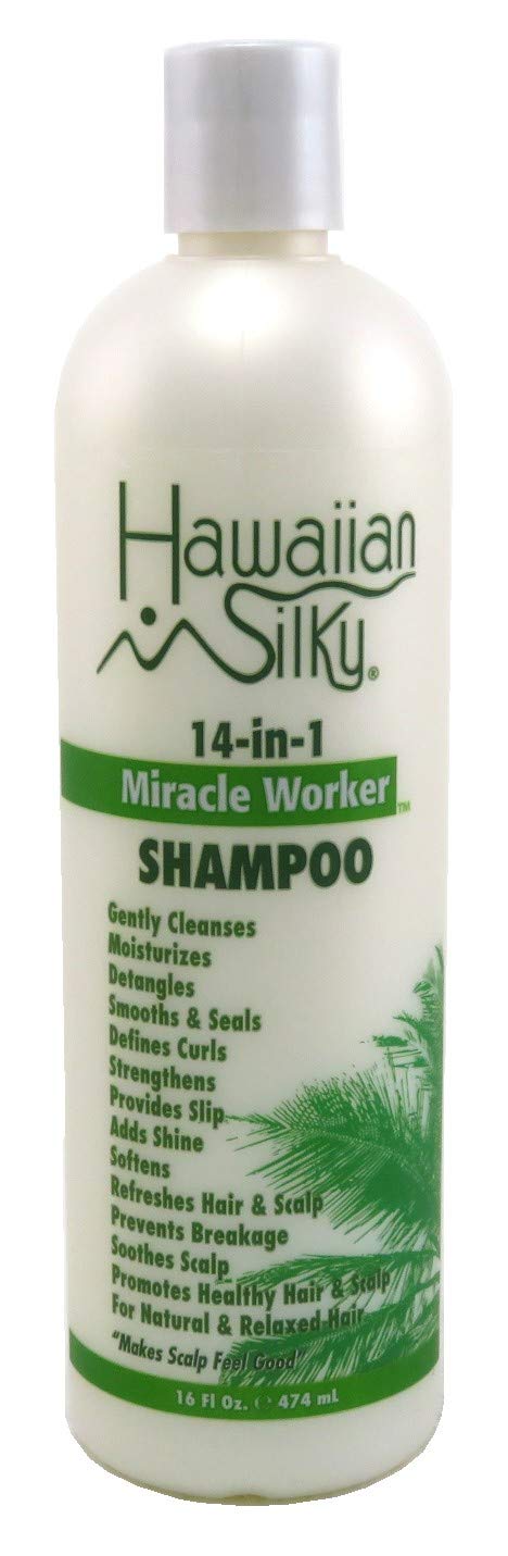 Amazon.com : Hawaiian Silky Miracle Worker 14-In-1 Shampoo 16